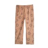 Karamelbruine corduroybroek met smileys - Gabriel dark beige 